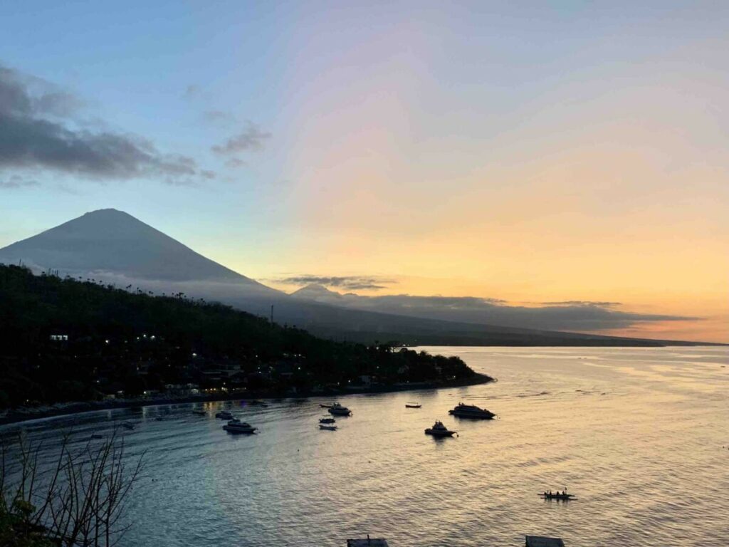 Bali Amed volcan Agung Indonésie