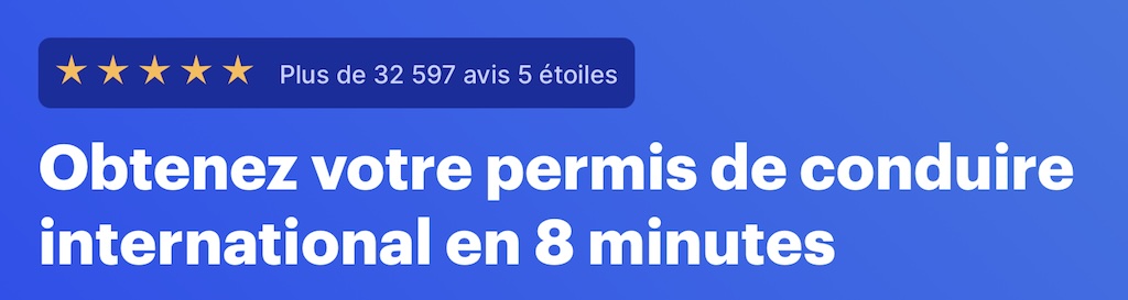 permis de conduire international en ligne