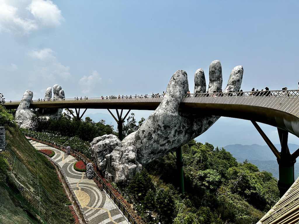 Ba Na Hills Da Nang Vietnam pont d'or