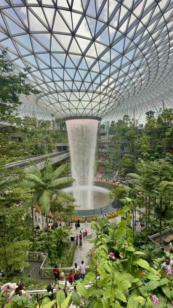 Jewels Changi aéroport Singapour