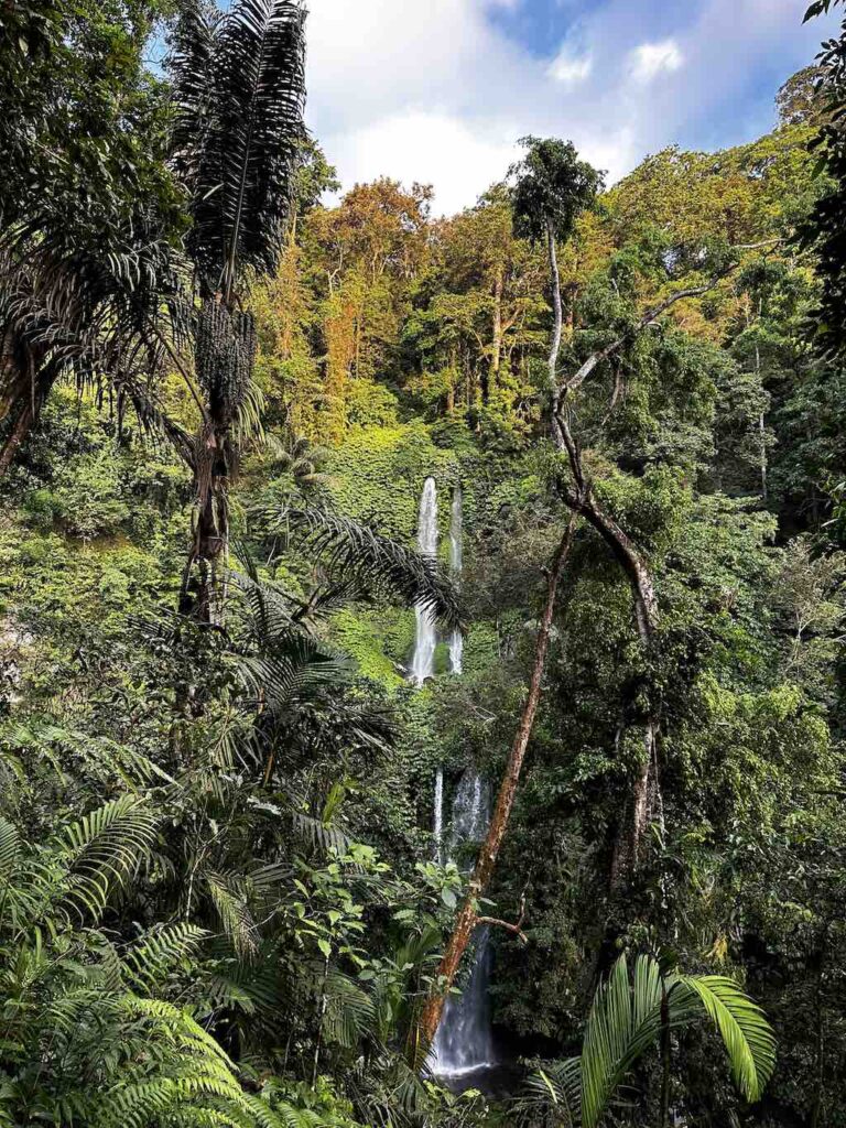 Lombok Indonesie cascade Sendang Gila