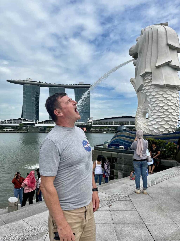 Merlion Singapour