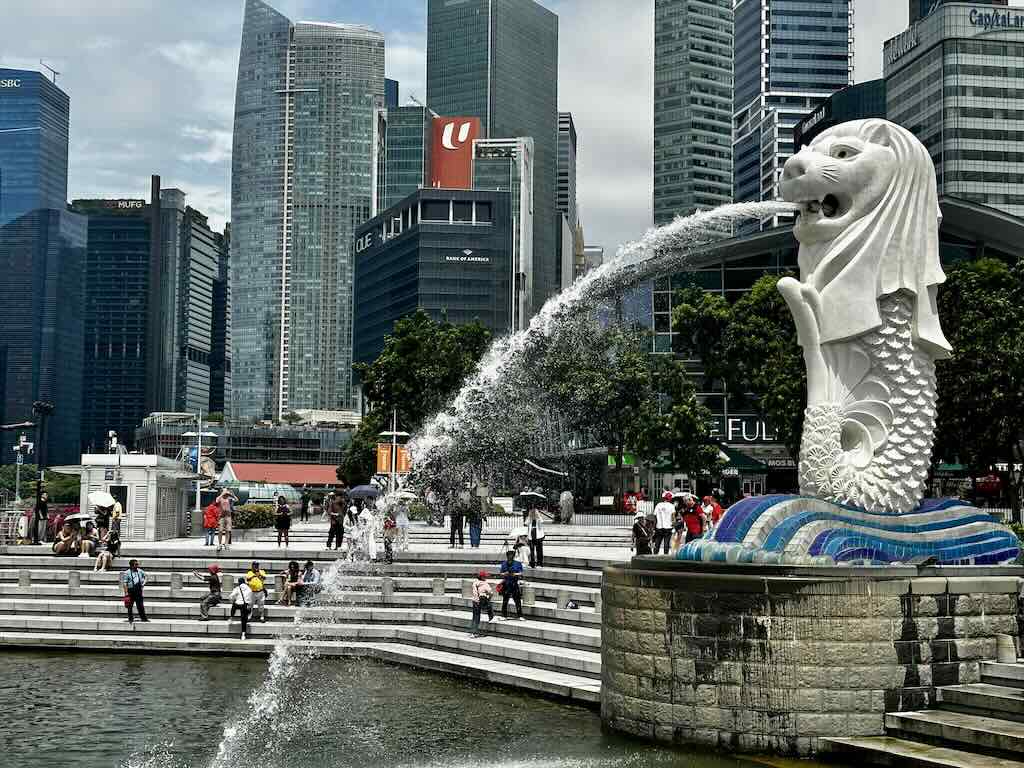 Merlion Singapour