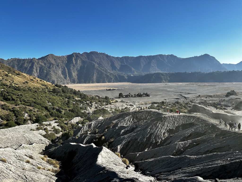 Mont Bromo volcan cratere Java Indonesie