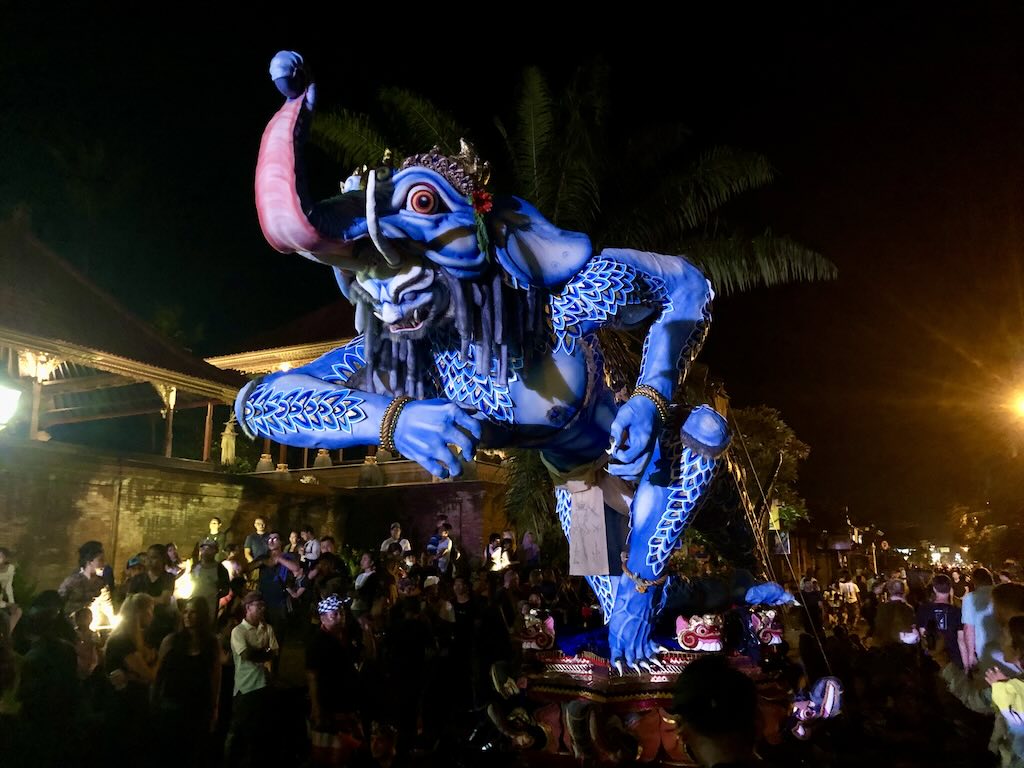 Ogoh Ogoh Nyepi Ubud Bali