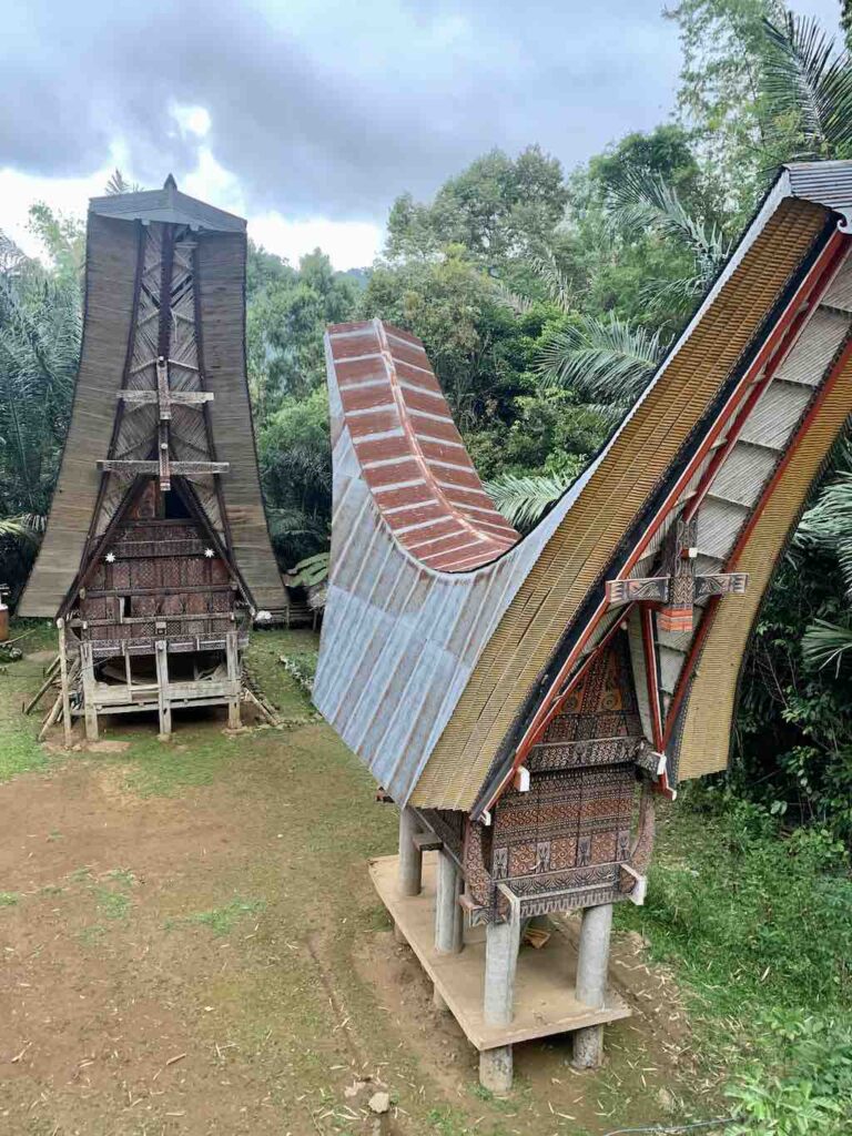 Tongkonan Tana Toraja Sulawesi Indonesie