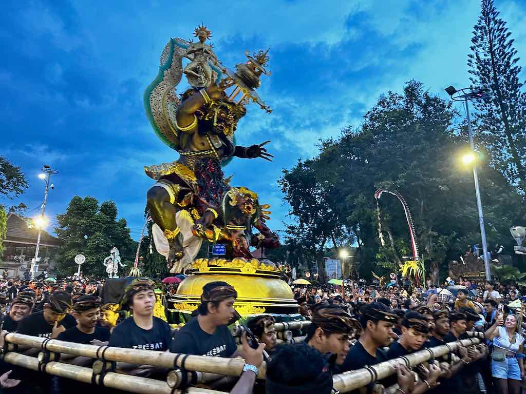 ogoh ogoh nyepi 2024 denpasar bali