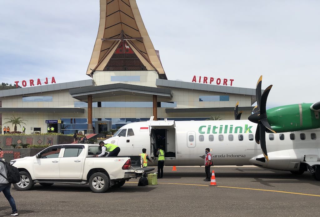 se déplacer en indonésie en avion toraja citilink